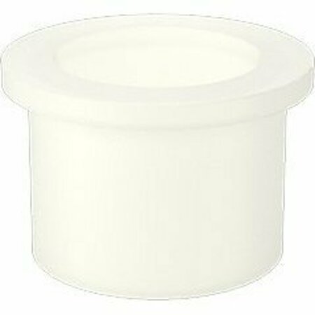 BSC PREFERRED Electrical-Insulating Nylon 6/6 Sleeve Washer for 1/2 Screw Size 0.499 Overall Height, 50PK 91145A285